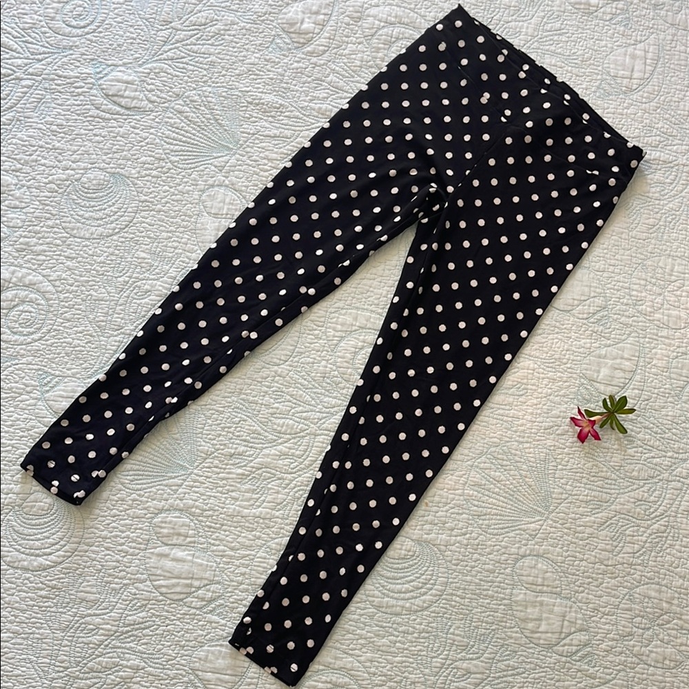 Time and Tru | Women’s Black Polka Dot Pajama Pants Size Medium
